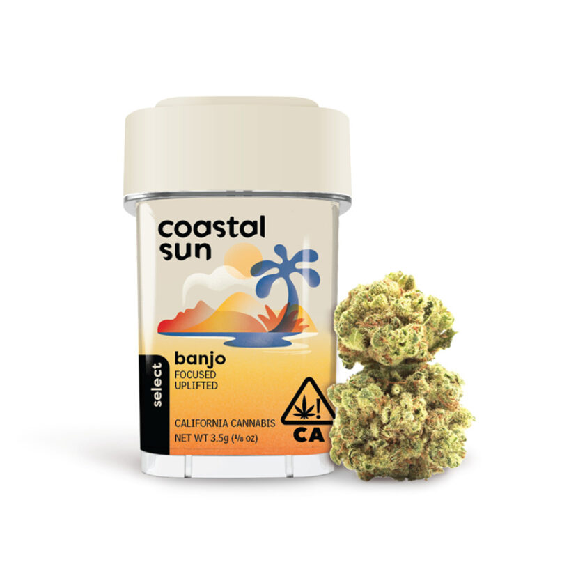 Coastal Sun Greenhouse Flowers - Banjo (3.5g Sativa)
