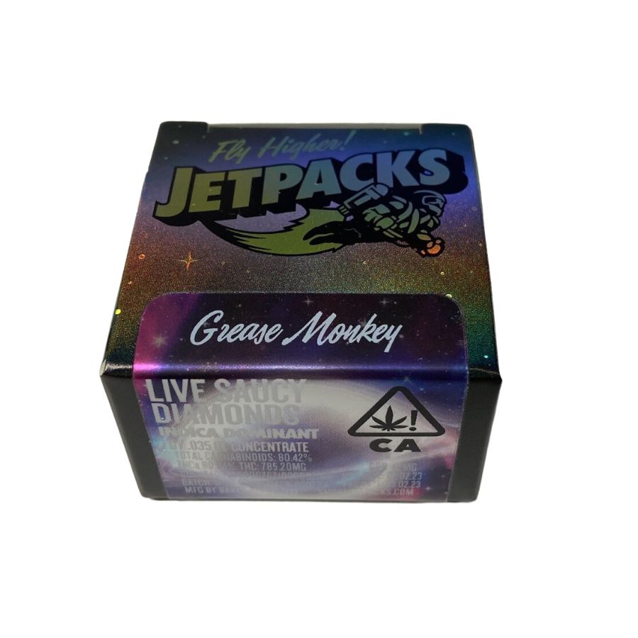 Jetpacks - 1g Diamonds - Luscious Lemon at KUSHAGRAM