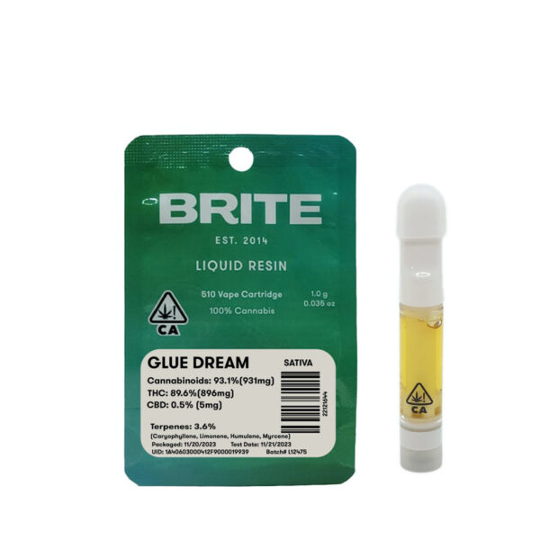 Brite Labs Liquid Resin Cartridge - Glue Dream (1g Sativa)