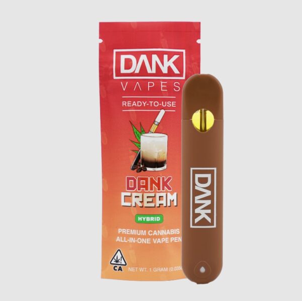 Dank Disposable Vape Pen - Dank Cream (1g Hybrid)