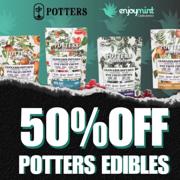 *** 50%OFF POTTERS EDIBLES ***