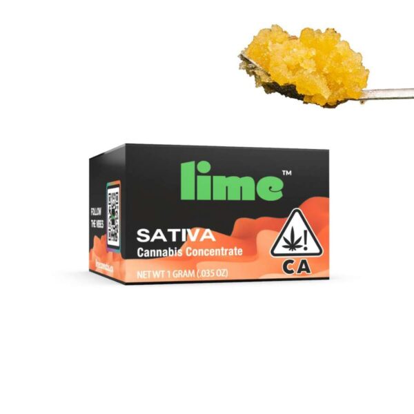 Lime Live Resin Sugar Conc - Pineapple Express (1g Sativa) *NEXT DAY DELIVERY ONLY*