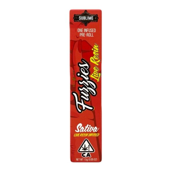 Sublime Live Resin Fuzzies - Strawberry Trainwreck (1.5g Sativa) *NEXT DAY DELIVERY ONLY*