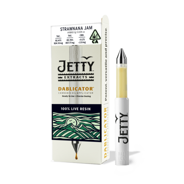 Jetty Live Resin Dablicator Conc - Strawnana Jam (1g Hybrid) *NEXT DAY DELIVERY ONLY*