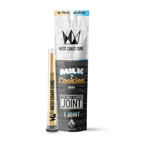 West Coast Cure Joints - Milk & Cookies (1g Indica) *NEXT DAY DELIVERY ONLY*