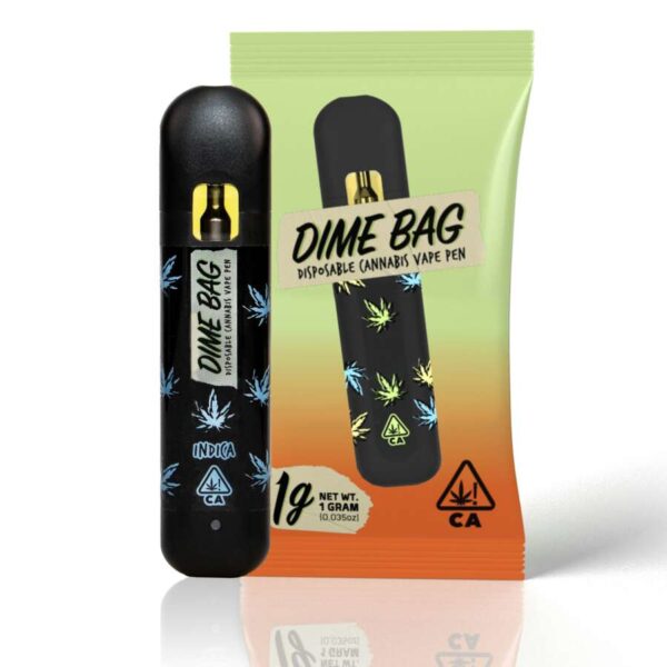 Dime Bag Disposable Vape Pen - Caramel Apple (1g Indica)