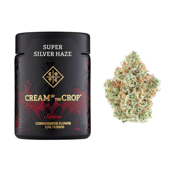 Cream of the Crop Flowers - Super Silver Haze (3.5g Sativa)