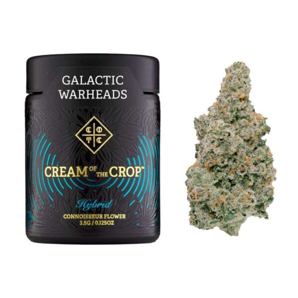 Cream of the Crop Flowers - Galactic Warheads (3.5g Hybrid)