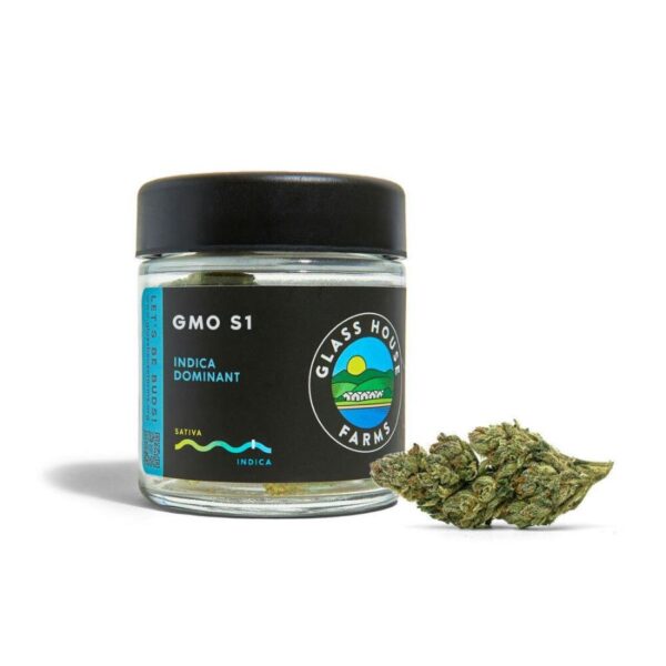 Glass House Flowers - GMO S1 (3.5g Indica) *NEXT DAY DELIVERY ONLY*