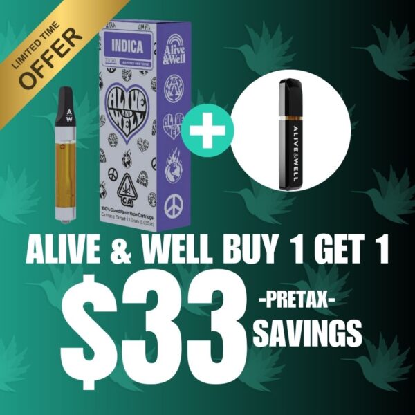 *** Alive & Well Buy 1 Get 1 for a Penny ------ $33 SAVINGS! ***