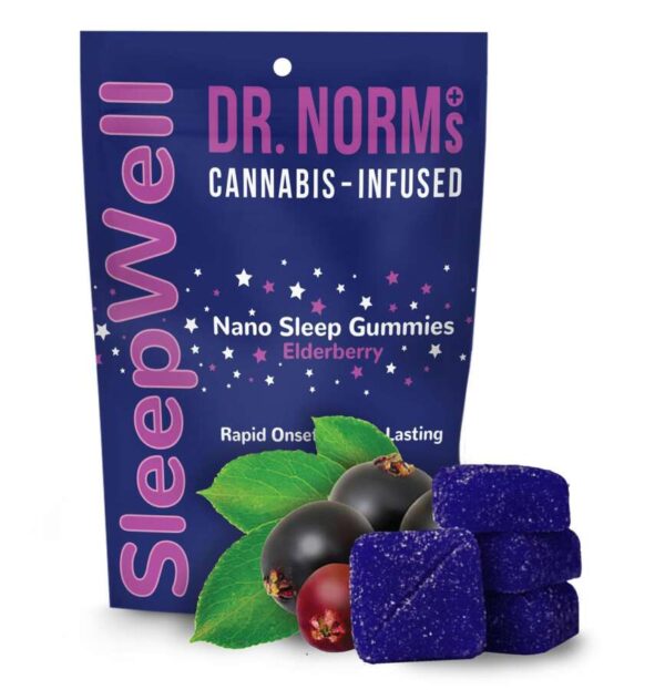 Dr. Norm's Gummies - Sleepwell/Elderberry (100mg)