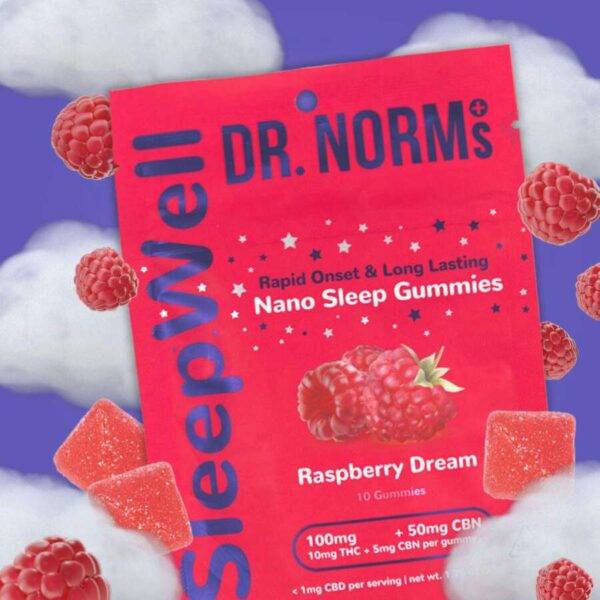 Dr. Norm's Gummies - Sleepwell/Raspberry Dream (100mg)