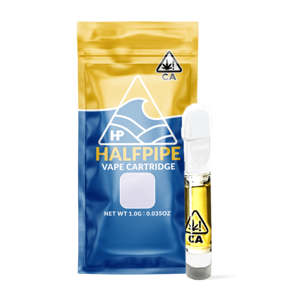 Halfpipe Vape Cartridge - Blackberry Hindu Kush (1g Indica) *NEXT DAY DELIVERY ONLY*