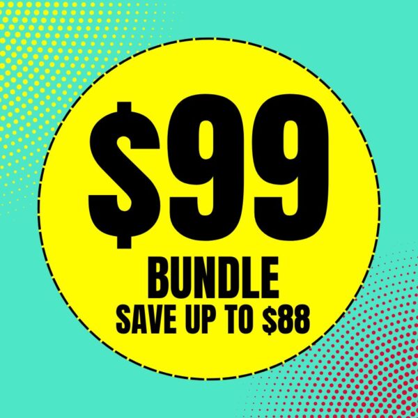 *** $99 BUNDLE ---- Save up to $88 ***