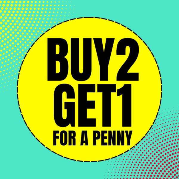 *** BUY 2 GET 1 FOR A PENNY ***