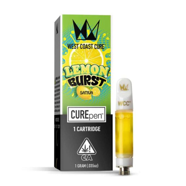 West Coast CurePen Cartridge - Lemon Burst (1g Sativa)