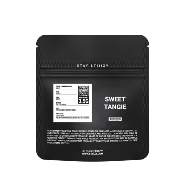 Stiiizy Flowers - Sweet Tangie Black Label (3.5g Sativa) *NEXT DAY DELIVERY ONLY*