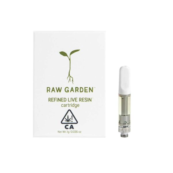 Raw Garden Refined Live Resin Cartridge - Kusherz (1g Indica)