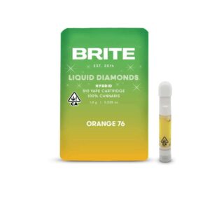 Brite Labs Liquid Diamonds Cartridge - Orange 76 (1g Sativa)