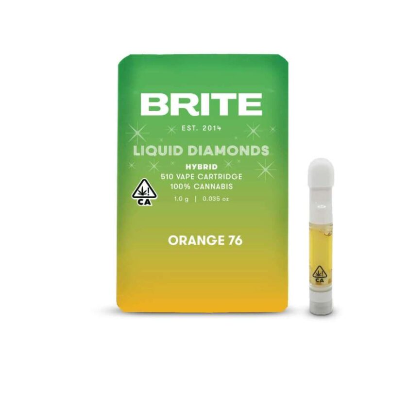 Brite Labs Liquid Diamonds Cartridge - Orange 76 (1g Sativa)