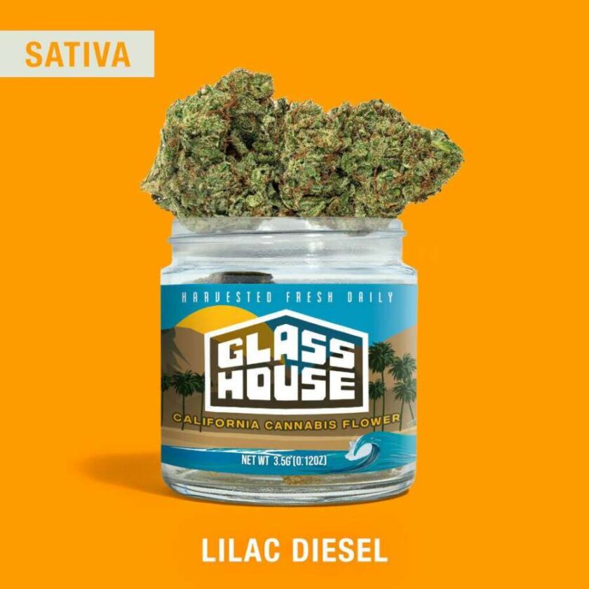 Glass House Flowers - Lilac Diesel (3.5g Sativa)
