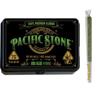 Pacific Stone Prerolls - 805 Glue (7g/14-pack Hybrid) *NEXTDAY DELIVERY ONLY*