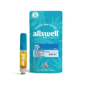 Allswell Vape Cartridge - King Louis XIII (1g Indica)