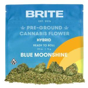 Brite Labs Pre-Ground Flowers - Blue Moonshine (14g Hybrid)
