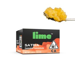 Lime Live Resin Sugar Conc - Candyland (1g Sativa)