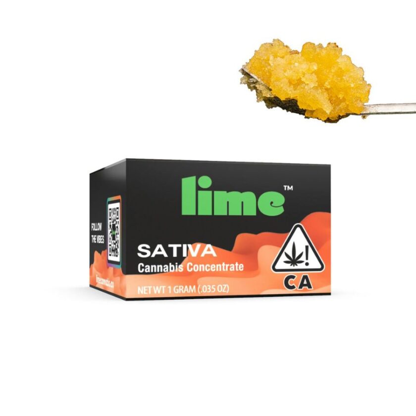 Lime Live Resin Sugar Conc - Candyland (1g Sativa)