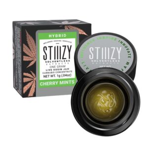 Stiiizy Live Rosin Jam - Cherry Mints Badder (1g Hybrid)