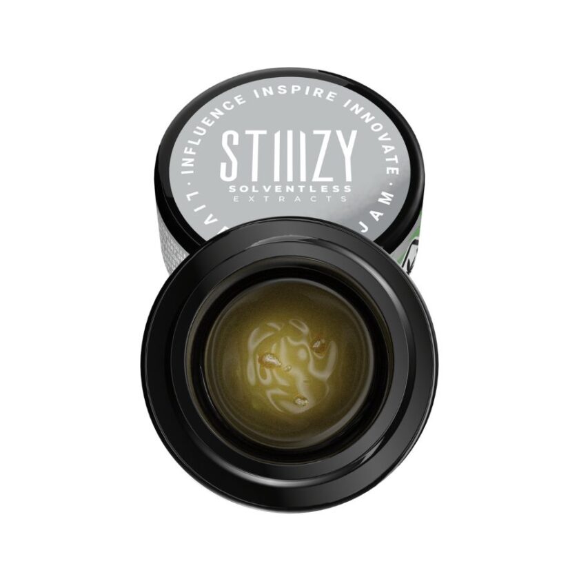 Stiiizy Live Rosin Jam - Gelato Mintz Badder (1g Indica)