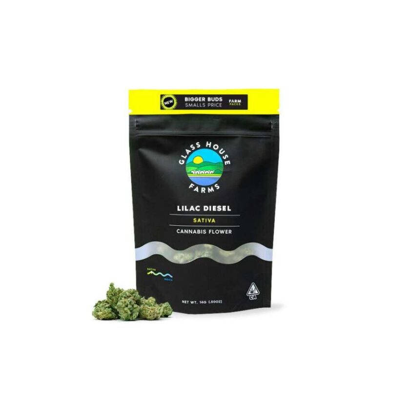 Glass House Flowers - Lilac Diesel (14g Sativa)