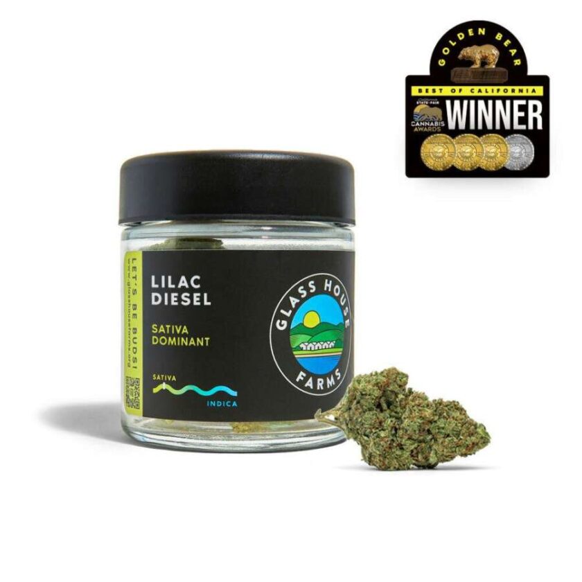 Glass House Flowers - Lilac Diesel (3.5g Sativa)