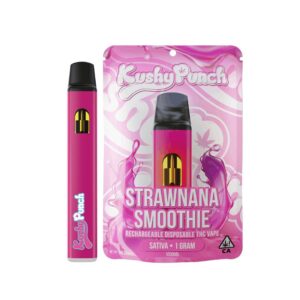 Kushy Punch Vape - Strawnana Smoothie (1g Sativa)