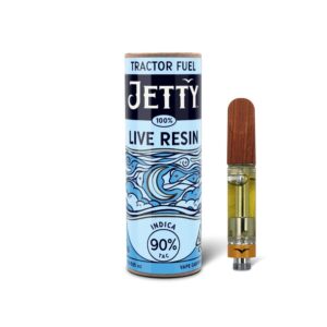 Jetty Live Resin Vape Cartridge - Tractor Fuel (1g Indica)