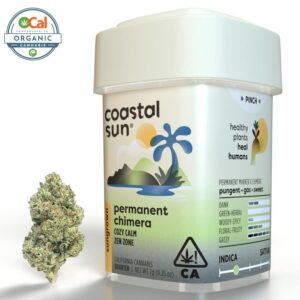 Coastal Sun Sungrown Flowers - Permanent Chimera (7g Indica)