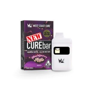 West Coast Cure Disposable CUREbar - Blackberry Kush (1g Indica) *NEXT DAY DELIVERY ONLY*