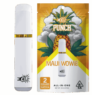 Punch Distillate All-In-One Vape - Maui Wowie (2g Sativa)