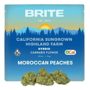 Brite Labs Flowers - Moroccan Peaches (14g Hybrid)