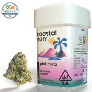 Coastal Sun Greenhouse Flowers - Pink Certz (3.5g Hybrid) *NEXT DAY DELIVERY ONLY*