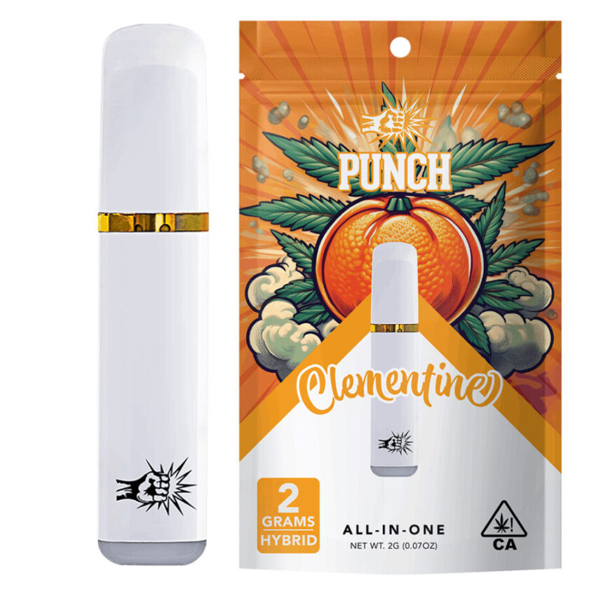 Punch Distillate All-In-One Vape - Clementine (2g Hybrid)