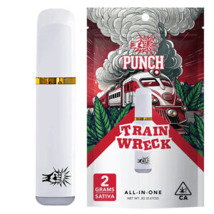 Punch Distillate All-In-One Vape - Trainwreck (2g Sativa)