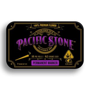 Pacific Stone Prerolls - Permanent Marker (7g/14-pack Indica) *NEXT DAY DELIVERY ONLY*