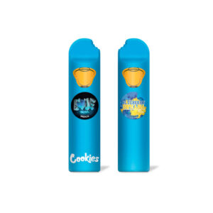 Cookies Distillate Dual Chamber AIO Vape - Blue Raz/Blueberry Banana (2x0.5g Indica/Hybrid) *NEXTDAY DELIVERY ONLY*