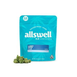 Allswell Flowers - Larry Burg (3.5g Indica) *NEXT DAY DELIVERY ONLY*