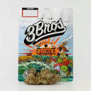 3 Bros Indoor Flowers - Tangie Twist (3.5g Sativa) *NEXT DAY DELIVERY ONLY*