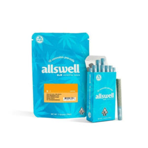 Allswell Prerolls - Controlled Burn (7g/10-pack Sativa) *NEXTDAY DELIVERY ONLY*