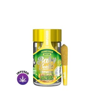 Baby Jeeter Infused Prerolls - Honey Dew (2.5g/5-pack Sativa) *NEXT DAY DELIVERY ONLY*