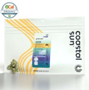Coastal Sun Sungrown Flowers - Grape Gas (28g Hybrid) *NEXT DAY DELIVERY ONLY*